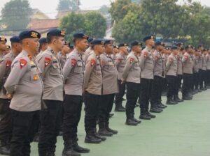 Tiba di Sumsel, 200 Personel Brimob BKO Jalani Pembekalan Sebelum Tangani Karhutla
