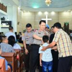 Kapolda Jambi Kunjungi Jemaat HKBP Kotabaru, Ajak Masyarakat Rawat Toleransi dan Jaga Kamtibmas